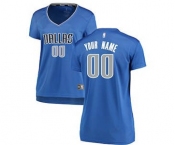 Women's Dallas Mavericks Royal Custom Basketball Jersey - Icon Edition