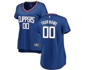 Women's LA Clippers Royal Custom Basketball Jersey - Icon Edition