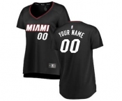 Women's Miami Heat Wine Custom Basketball Jersey