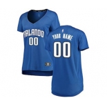 Women's Orlando Magic Royal Custom Basketball Jersey - Icon Edition