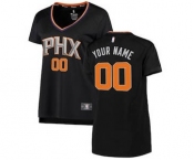 Women's Phoenix Suns Black Custom Basketball Jersey