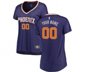 Women's Phoenix Suns Purple Custom Basketball Jersey - Icon Edition