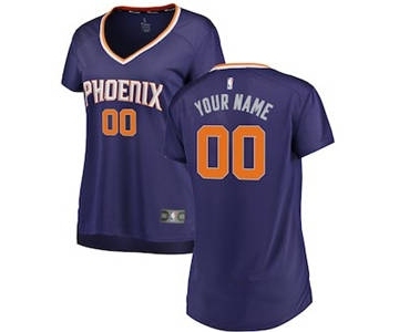 Women's Phoenix Suns Purple Custom Basketball Jersey - Icon Edition