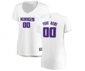 Women's Sacramento Kings White Custom Basketball Jersey - Association Edition