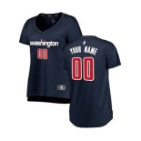 Women's Washington Wizards Navy Custom Basketball Jersey