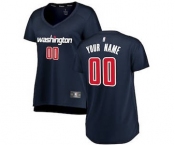 Women's Washington Wizards Navy Custom Basketball Jersey