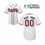 Atlanta Braves Personalized Custom White Baseball Jersey