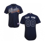 Atlanta Braves Personalized custom Blue Jersey