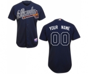 Atlanta Braves Personalized custom Blue Jersey