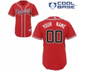 Atlanta Braves Personalized custom Red Jersey