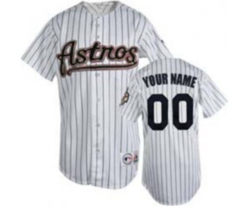 Houston Astros Personalized custom White Jersey