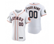 Men's Houston Astros Active Player White 2022 World Series Flex Base Stitched Jersey