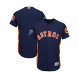 Men's Houston Astros Customized Majestic Navy 2018 Spring Training Flex Base Team Jersey