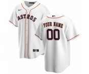 Men's Houston Astros Home 2020 Baseball Custom Cool Base Jersey - White