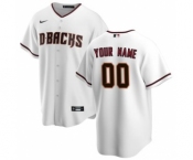 Men's Arizona Diamondbacks Home 2020 Baseball Custom Cool Base Jersey - White