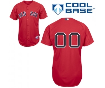 Boston Red Sox Personalized custom Red Jersey