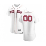 Men's Boston Red Sox 2020 Home Custom Flexbase Jersey - White