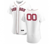 Men's Boston Red Sox 2020 Home Custom Flexbase Jersey - White