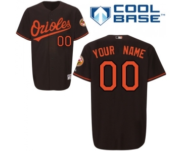 Baltimore Orioles Personalized custom Black Jersey