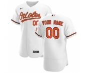 Men's Baltimore Orioles 2020 Home Custom Flexbase Jersey - White