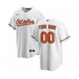 Men's Baltimore Orioles Home 2020 Baseball Custom Cool Base Jersey - White