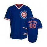 Baseball Chicago Cubs Blue M&N Man Custom Jerseys