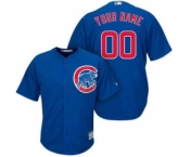 Baseball Chicago Cubs Majestic Royal Cool Base Custom Jersey