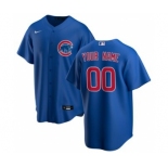 Men's Chicago Cubs Alternate 2020 Baseball Custom Cool Base Jersey - Royal