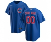 Men's Chicago Cubs Alternate 2020 Baseball Custom Cool Base Jersey - Royal