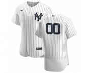 Men's New York Yankees 2020 Home Custom Flexbase Jersey - White