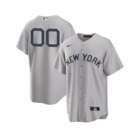 Men's New York Yankees ACTIVE PLAYER Custom 2021 Gray Field of Dreams Stitched Baseball Jersey