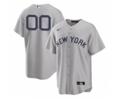 Men's New York Yankees ACTIVE PLAYER Custom 2021 Gray Field of Dreams Stitched Baseball Jersey