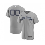 Men's New York Yankees Grey ACTIVE PLAYER Custom 2021 Gray Field of Dreams Flex Base Stitched Baseball Jersey