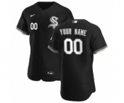 Men's Chicago White Sox 2020 Alternate Custom Flexbase Jersey - Black