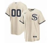 Men's Chicago White Sox ACTIVE PLAYER Custom 2021 Cream Navy Field of Dreams Cool Base Baseball Jersey