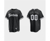 Men's Chicago White Sox ACTIVE PLAYER Custom Black 2021 City Connect Cool Base Stitched Baseball Jersey