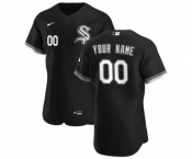 Men's Chicago White Sox Custom Black Alternate 2020 Authentic Player Baseball Jersey