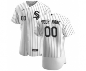 Men's Chicago White Sox Custom White Home 2020 Authentic Player Baseball Jersey