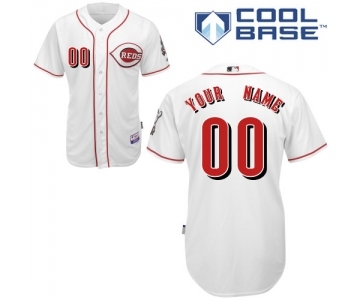 Cincinnati Reds Personalized custom White Jersey