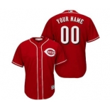 Men's Cincinnati Reds Customized Red Cool Base Custom Baseball Baseball Jersey