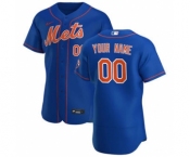 Men's New York Mets Custom Royal Alternate 2020 Authentic Player Baseball Jersey