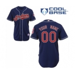 Cleveland Indians Personalized custom Blue Jersey