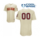 Cleveland Indians Personalized custom Cream Jersey