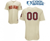 Cleveland Indians Personalized custom Cream Jersey