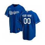 Men's Los Angeles Dodgers Alternate 2020 Baseball Custom Cool Base Jersey - Royal