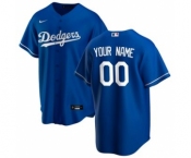 Men's Los Angeles Dodgers Alternate 2020 Baseball Custom Cool Base Jersey - Royal