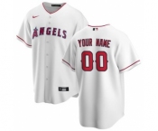 Men's Los Angeles Angels Home 2020 Baseball Custom Cool Base Jersey - White