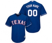 Men's Texas Rangers Customized Royal Cool Base Custom Baseball Baseball Jersey