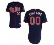 Minnesota Twins Navy Baseball customized jerseys