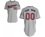 Minnesota Twins Personalized custom grey Jersey